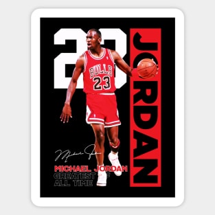 Michael Jordan 23 Sports Sticker